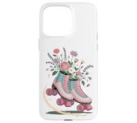 Flores Patín De Ruedas Patinador Patinaje Carcasa para iPhone 15 Pro Max