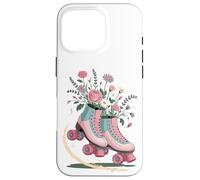 Flores Patín De Ruedas Patinador Patinaje Carcasa para iPhone 16 Pro