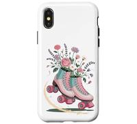 Flores Patín De Ruedas Patinador Patinaje Carcasa para iPhone X/XS
