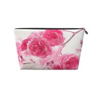 Flores Rosadas, Bolsa de artículos de tocador Bolsa de Maquillaje Bolsa de cosméticos Bolsa de artículos de tocador de Viaje portátil