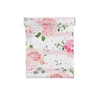 Flores Rosas Rosadas, Squeeze Top Wallet Bolsa de Almacenamiento para Mujer Monedero pequeño Bolsa de Cambio