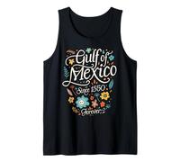 Flores silvestres boho florales del Golfo de México para mujeres y niñas Camiseta sin Mangas