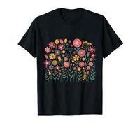 Flores silvestres coloridas Camiseta