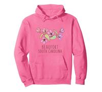 Flores Silvestres de Beaufort Carolina del Sur | Beaufort SC Sudadera con Capucha