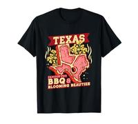 Flores Silvestres De Texas BBQ And Blooming Beauties Camiseta