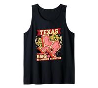 Flores Silvestres De Texas BBQ And Blooming Beauties Camiseta sin Mangas