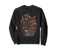 Flores Silvestres Florales Boho Vintage Sudadera