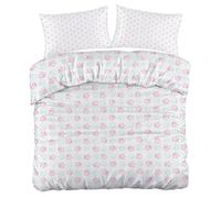 Flores Silvestres pequeñas Funda Nórdica Cama 135 Juego, Reversible Microfibra Juegos Cama Estilo Suave Funda Edredon 220×220 y 2 Fundas 50x75, con Cremallera, Apto Hombres y Mujeres A101