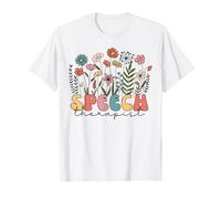 Flores silvestres Terapeuta del habla Terapia del habla SLP Regalos Camiseta