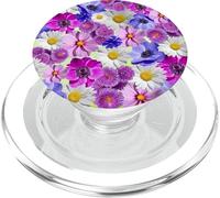 Flores soleadas alegres de la felicidad PopSockets PopGrip para MagSafe