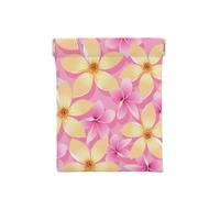 Flores Tropicales Rosadas y Naranjas, Squeeze Top Wallet Bolsa de Almacenamiento para Mujer Monedero pequeño Bolsa de Cambio