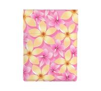 Flores Tropicales Rosas y Naranjas,Funda de Cuero PU para portátil, Funda para portátil, Funda para portátil, maletín para Tableta