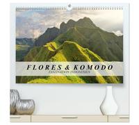 Flores und Komodo - Faszination Indonesien (hochwertiger Premium Wandkalender 2027 DIN A2 quer), Kunstdruck in Hochglanz: Ein kleines Paradies zum Greifen nah