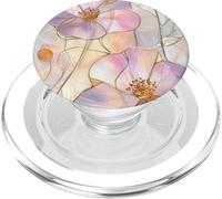 Flores vintage boho teñidas rosas florales silvestres PopSockets PopGrip para MagSafe