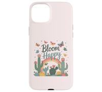 Flores y mariposas florecientes,Florecer feliz,Difundir la positividad Carcasa para iPhone 15 Plus