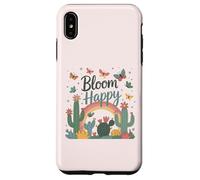 Flores y mariposas florecientes,Florecer feliz,Difundir la positividad Carcasa para iPhone XS Max