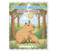 Floresta Encantada: Livro de colorir, animais da floresta, desenhos infantis, livro infantil, floresta encantada.