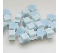 Florex Jabón de leche de oveja, mini estrella, 50 unidades, diseño de flor de helado, en bolsa de organza, regalo