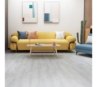 FLOREXP Vinyl Flooring - Lino Flooring,Peel & Stick Floor Tiles Self Adhesive Floor Tiles,2mm 36pcs Waterproof,for Kitchen Living Room Floor Plank(5.02m²,Grey Moon)
