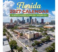 Florida Calendar 2027: Sunny Beaches, Wildlife and Coastal Adventures