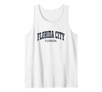 Florida City Florida Vintage Camiseta sin Mangas