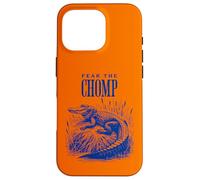 Florida Cocodrilo Miedo El Chomp Carcasa para iPhone 16 Pro