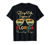 Florida Family Trip 2026 Straight Trippin Vacation Matching Camiseta