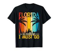 Florida Family Vacation Sunset Beach Surfer FL Viaje Souvenir Camiseta