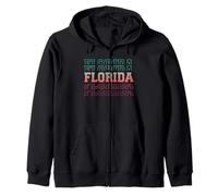 Florida Family Vacation Sunset Beach Surfer FL Viaje Souvenir Sudadera con Capucha