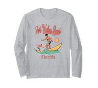 Florida Fort Walton Beach FL Surfer Surfing Pesca Manga Larga