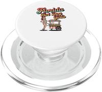 Florida Hot Dog - Soporte Retro para niñas PopSockets PopGrip para MagSafe