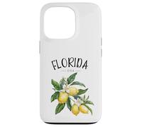 Florida Lemon Art American Lover Estados Unidos Florida Carcasa para iPhone 13 Pro