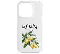 Florida Lemon Art American Lover Estados Unidos Florida Carcasa para iPhone 14 Pro