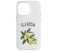 Florida Lemon Art American Lover Estados Unidos Florida Carcasa para iPhone 14 Pro Max