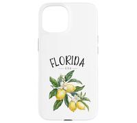 Florida Lemon Art American Lover Estados Unidos Florida Carcasa para iPhone 15