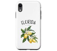 Florida Lemon Art American Lover Estados Unidos Florida Carcasa para iPhone XR