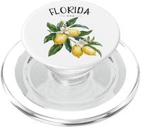 Florida Lemon Art American Lover Estados Unidos Florida PopSockets PopGrip para MagSafe