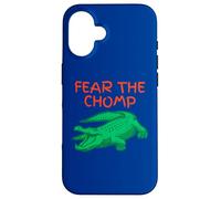 Florida Miedo al cocodrilo Chomp Carcasa para iPhone 16