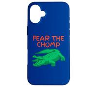 Florida Miedo al cocodrilo Chomp Carcasa para iPhone 16 Plus