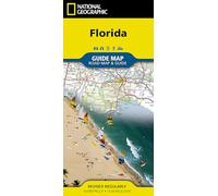 Florida (National Geographic Guide Map)