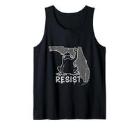 Florida se resiste a la protesta de la Rana No Kings Day Camiseta sin Mangas