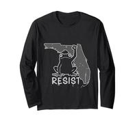 Florida se resiste a la protesta de la Rana No Kings Day Manga Larga