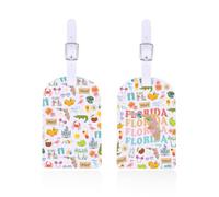 Florida State Trip - Etiqueta de equipaje para vacaciones de verano, Sunshine State Beach Trip Baggage Tag Florida Cruise Vacation Gift (etiqueta de Florida)