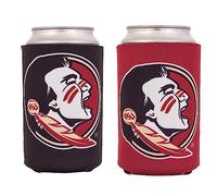 Florida State University - Enfriador de bebidas aislante, paquete de 2 soportes de espuma para bebidas, seminoles FSU (paquete de 2 latas)
