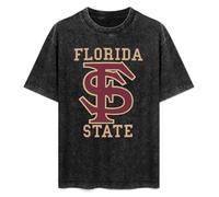 Florida State University Men T-Shirt Black Unisex Tops Casual tee M
