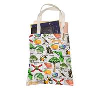 Florida Sunshine State Vacation Lover Bolsa de compras reutilizable FL regalo de viaje para mejores amigos mamá papá, Florida, 35cm ( 13.78 inch ) * 38 cm ( 14.96 inch)
