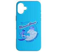 Florida Surfer Ormond Beach FL Surfing Playas Carcasa para iPhone 16 Plus