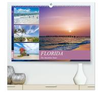 FLORIDA The Sunshine State (High Quality Premium Wall Calendar 2026 DIN A2 landscape),CALVENDO 12 Month Wall Calendar: Sun, beach, palm trees and quiet places