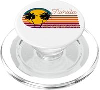 Florida The Sunshine State USA America Retro Sunset Vintage PopSockets PopGrip para MagSafe