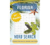 Florida Themed Word Search Book: Word Searches with Easy to Read Print about Florida, Sandy Beaches in Florida, Florida Towns and Scenery, and More | ... for Vacations, Traveling, and Free Times